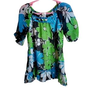 Tempted Girls flower mini dress size S /6